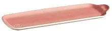 Блюдо сервировочное EMILE HENRY Platters 500284 керамика, L=31, B=10, H=1,5см, розовый