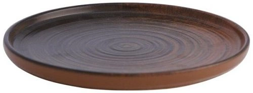 Тарелка PORLAND Lykke Brown 04ALM005776 фарфор 18 см коричневый