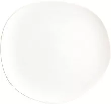 Блюдо круглое BONNA Уайт VAO29DZ фарфор, D=29 см, белый