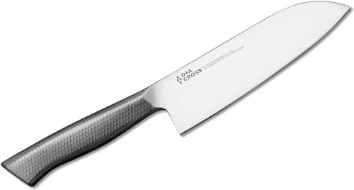 Нож кухонный сантоку KASUMI Diacross DC-800 сталь Krupp 1.4116, L=14 см