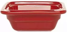 Гастроемкость керамическая GN 1/6-65, серия Gastron, цвет красный