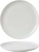 Тарелка мелкая NOBLE Fine Plus 81229894 фарфор, D=20,5 см, белый