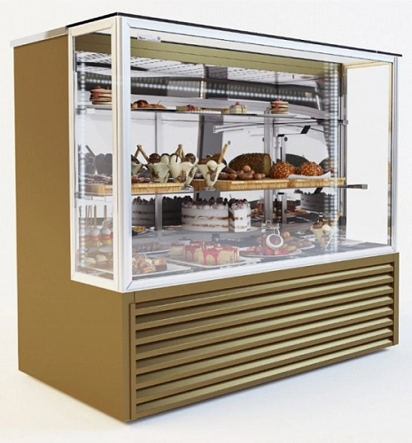 Витрина холодильная кондитерская GLACIER L1.2м