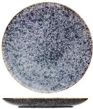 Тарелка KUNSTWERK Стоун A0020W621 фарфор, D=305, H=30мм, сине-серый