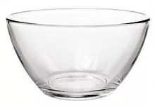 Салатник OSZ Гладкий 07с1322 стекло, 300 мл, D=11, H=6 см, прозрачный