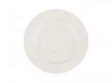 Блюдце BONNA Уайт BNC01CT фарфор, D=16 см, белый