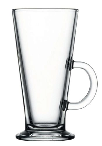 Бокал для айриш кофе PASABAHCE Паб 55861/b стекло, 263 мл, D=7,3, H=14,8 см, прозрачный