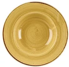 Тарелка для пасты CHURCHILL Stonecast SMSSVWBM1 фарфор, 280мл, D=24 см. коричневый