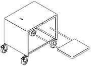 Подставка для мясорубки KT LM-32/98P