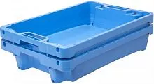 Ящик пищевой RESTOTARA Filet box 7-10 blue морозостойкий
