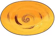 Салатник WILMAX Spiral WL-669441/A фарфор, L=30, B=19,5, H=7 см, желтый
