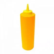 Диспенсер для соусов MG 1741 пластик, 700 мл, желтый