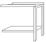 Стол SILANOS 509571 800MM для T/TA/TS