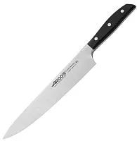 Нож поварской ARCOS 160800 сталь нерж., полиоксиметилен, L=39/25см, металлич., черный