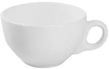 Чашка чайная KUNSTWERK A2348 фарфор, 250мл, D=99, H=52, L=120мм, белый