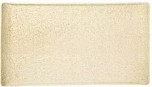 Тарелка прямоугольная WILMAX Sandstone WL-661311/A фарфор, L=38, B=24,5 см, песочный