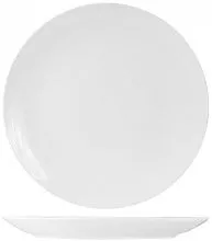 Блюдо круглое без борта KUNSTWERK A0022 фарфор, D=34, 5см, белый