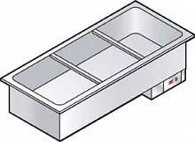 Прилавок для 1 и 2 блюд EMAINOX I7VB4 8046422 встр.