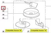 Насадка для пюре ROBOT COUPE 39733