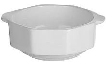Чашка бульонная KUNSTWERK A0713 фарфор, 260мл, D=100, H=45мм, белый