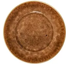 Тарелка мелкая Борисовская Керамика Маррон Реативо ФРФ88802873 фарфор, D=24, H=2см, коричневый