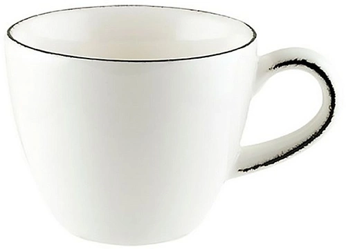 Чашка кофейная BONNA Мадера E104RIT02KF фарфор, 80 мл, D=6,5 см, белый