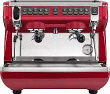 Кофемашина рожковая NUOVA SIMONELLI Appia Life Compact V 2 высокие группы, красный