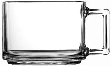 Кружка ARCOROC Фитнес N4718 стекло, 500 мл, D=10,5, H=8 см, прозрачный