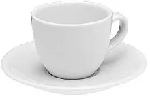 Чашка кофейная PORLAND Soley 04A+P001497 фарфор 90мл, белый