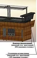 Комплект фасадов боковой правый под вставку REFETTORIO шведский стол пристенный