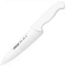 Нож поварской ARCOS 292124 сталь нерж., полипроп., L=333/200, B=50мм, белый, металлич.
