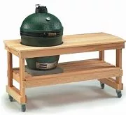 Стол Big Green Egg для гриля L лиственница