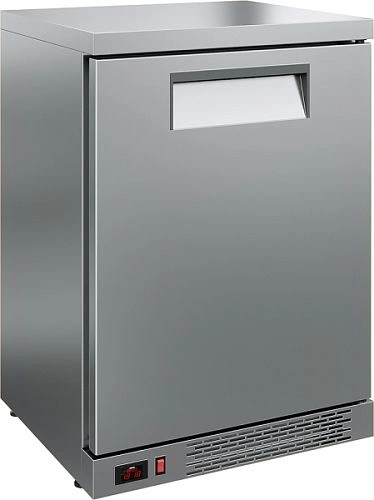 Шкаф холодильный POLAIR TD101-Grande глухая дверь, столешница без борта