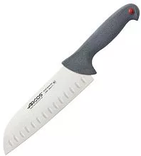 Нож поварской ARCOS 245400 сталь нерж., полипроп., L=31/18см, серый