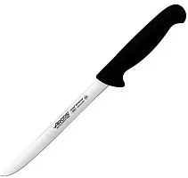 Ножи для тонкой нарезки ARCOS 295125 сталь нерж., полипроп., L=350/200, B=17мм, черный, металлич.