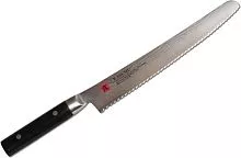 Нож для хлеба KASUMI Damascus 86025 сталь VG10, дерево, L=25 см