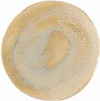 Блюдо круглое PORLAND Stoneware Pearl 18DC31 фарфор, D=30, H=2 см, бежевый