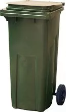 Мусорный контейнер RESTOTARA МКТ 120 зеленый