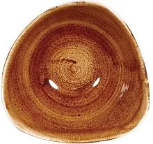 Салатник CHURCHILL Stonecast Patina PAVCTRB61 фарфор, 260мл D=15,3см, коричневый