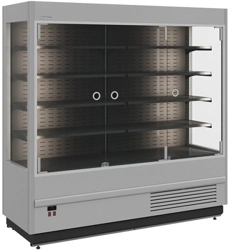 Горка холодильная CARBOMA FC20-07 VM 1,9-1 LIGHT фронт X0, цвет стандартный