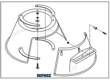 Кожух защитный BEAR VARIMIXER RN60 56P60Z