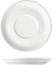 Блюдце для бульонной тарелки LILIEN Josefine JOS1717 фарфор, D=17см, белый
