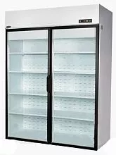 Шкаф холодильный ENTECO Случь 1400 ШСн стеклянная дверь
