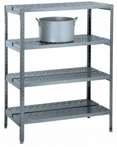 Стеллаж кухонный решетчатый ATESY СТК-С-1200.650.1600-02-Н-ПП (СТКН-1200/650Р)