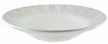 Тарелка глубокая BONNA Ирис IRSGRM27CK фарфор, 450мл, D=27см, серый