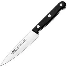 Нож поварской ARCOS 280304 сталь нерж., полиоксиметилен, L=223/120, B=25мм, черный, металлич.