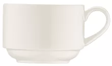 Чашка кофейная BONNA Уайт BNC02CF фарфор, 180 мл, белый