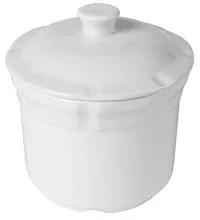 Чаша фарфор для супа CAMEO IMPERIAL WHITE с крышкой 270мл D10см H11см 210-344