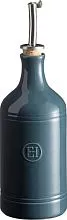 Бутылка для масла EMILE HENRY Gourmet Style 021597 керамика, 450 мл, D=7,5 см, темно-сини