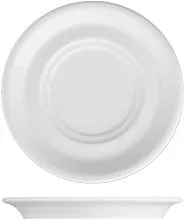 Блюдце для бульонной тарелки LILIEN Josefine CAR9603 фарфор, D=17см, белый